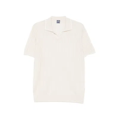 Fedeli Short-sleeves T-shirt In Neutral