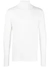 Fedeli Slouch-body Roll Neck Jumper In Neutrals