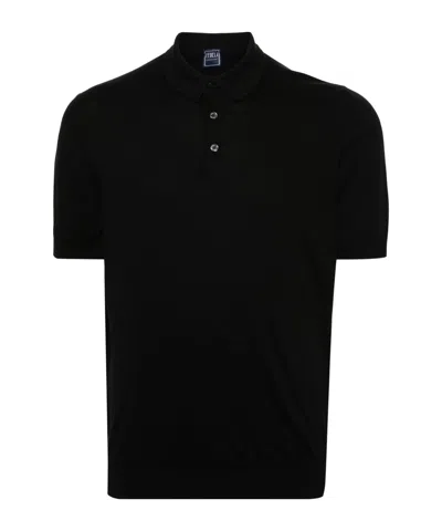 Fedeli Sportman Cotton Polo Shirt In Multicolor