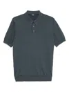 Fedeli Cotton Sweaters In Blue
