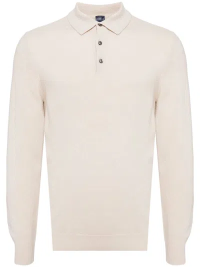Fedeli Sportman Polo Shirt In Neutrals