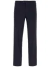 Fedeli Pantalone In Cotone Stretch Blu Uomo In Blue