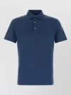 Fedeli Navy Blue Solid Polo In Multi