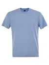 Fedeli Stretch Linen Short-sleeved T-shirt