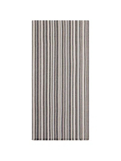 Fedeli Striped Cashmere Scarf In Multi
