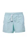 Fedeli Swim Trousers Woven Fabric Man In Blue