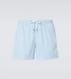 Fedeli Swim Trousers Woven Fabric Man In Blue