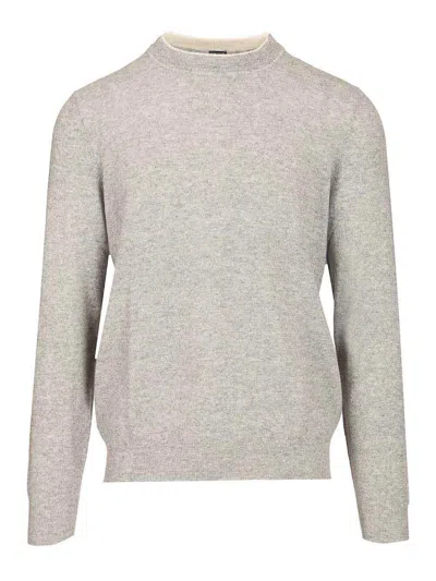 Fedeli Long-sleeved Sweatshirt In Gray