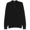 Fedeli Cotton Sweaters In Black