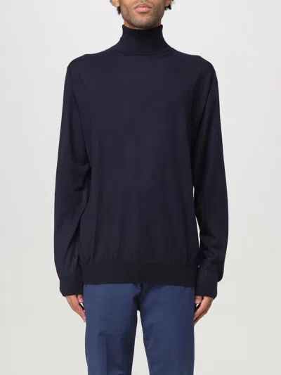 Fedeli Sweater  Men Color Blue In Blau