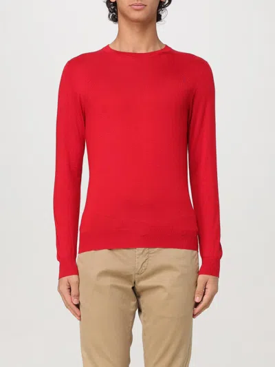 Fedeli Sweater  Men Color Red In Rot