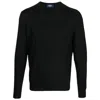 Fedeli Black Sweaters In Black