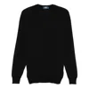 Fedeli Seta Sweater In Black