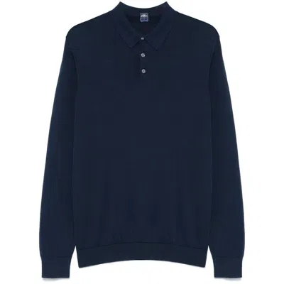 Fedeli Sweaters In Blue