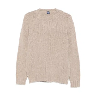 Fedeli Sweaters Brown In Neutral