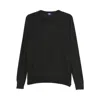 Fedeli Round-neck Long-sleeve T-shirt In Gray