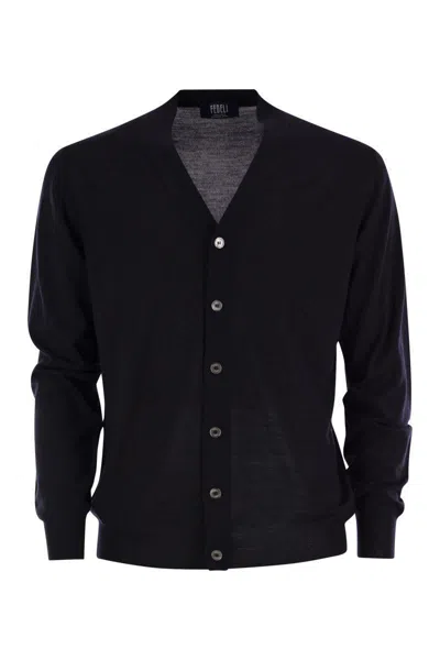 Fedeli Sweaters In Black