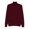 Fedeli Silk Sweaters In Red