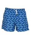 Fedeli Swim Trousers Woven Fabric Man In Blue