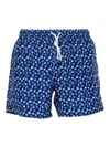 Fedeli Swim Trousers Woven Fabric Man In Blue