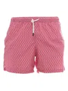 Fedeli Swim Trousers Woven Fabric Man In Multi