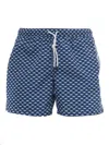 Fedeli Swim Trousers Woven Fabric Man In Multicolor