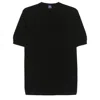 Fedeli Cotton T Shirts In Black