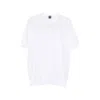 Fedeli Fine-knit T-shirt In White