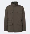 Fedeli Technical Jacket In Green