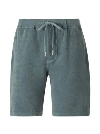 Fedeli Terry Bermuda Shorts In Green