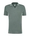 Fedeli Terry-cloth T-shirt In Gray