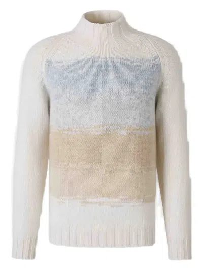 FEDELI TURTLENECK RIBBED SWEATER