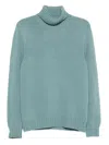 Fedeli Turtleneck Sweater In Green