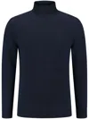 Fedeli Turtleneck Sweater In Blau