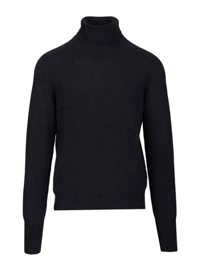 FEDELI TURTLENECK SWEATER KNITWEAR BLUE