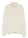 Fedeli Turtleneck Sweater In Neutral
