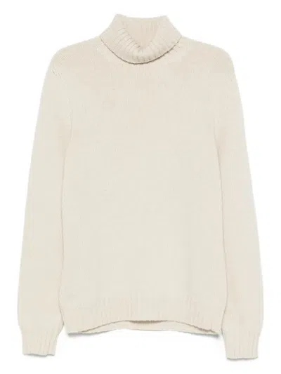 Fedeli Turtleneck Sweater In Neutral