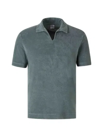 Fedeli V-neck T-shirt In Green