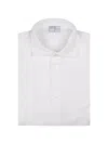 Fedeli 스티브 피케 셔츠 In White