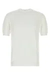 Fedeli White Cotton Sweater In White