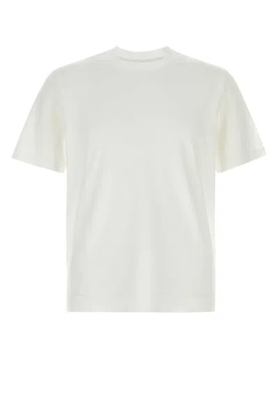 FEDELI FEDELI WHITE COTTON T SHIRT
