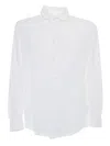 Fedeli White Elegant Shirt In Multicolor