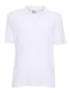 Fedeli White Polo In Multi