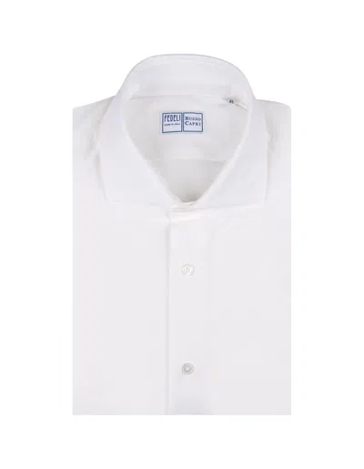 Fedeli White Strech Shirt