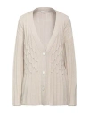 Fedeli Woman Cardigan Cream Size 6 Cashmere In Neutral