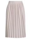 Fedeli Woman Midi Skirt Off White Size 6 Virgin Wool, Polyester In White