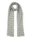 Fedeli Woman Scarf Green Size - Cashmere In Green