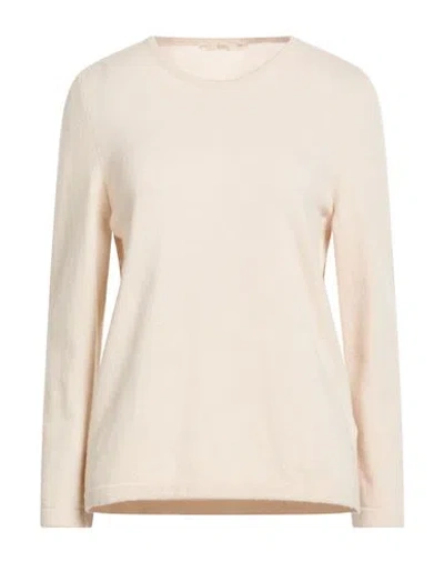 Fedeli Woman Sweater Beige Size 10 Cashmere In Sand
