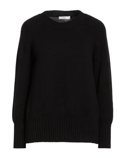 Fedeli Woman Sweater Black Size 8 Cashmere