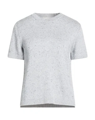 Fedeli Woman Sweater Blue Size 6 Cotton, Viscose, Silk, Polyester